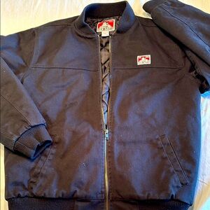 Ben Davis Black Bomber Jacket , Insulated lining , Like Mint , L , $58